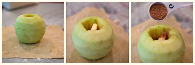 Яблоки, запечённые в тесте